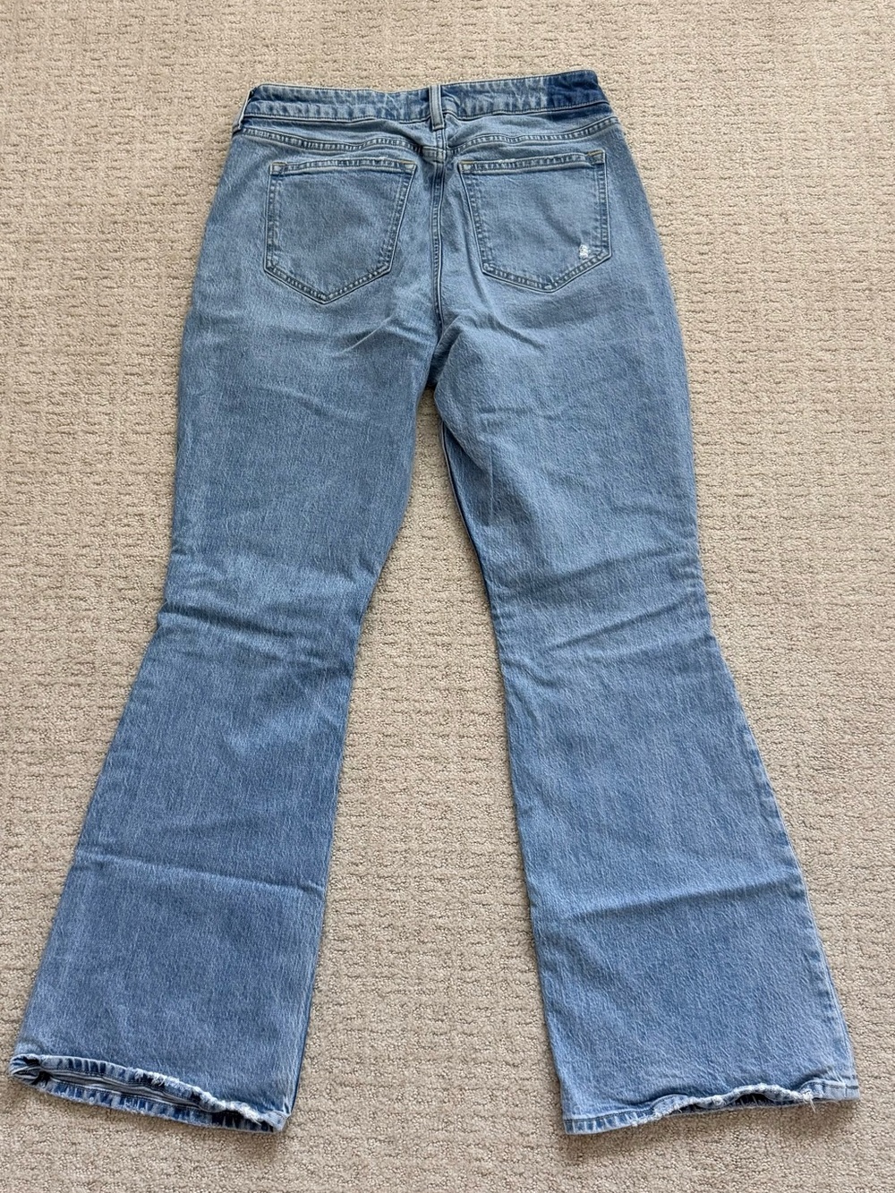 Abercrombie & Fitch Light Blue Boot Cut Jeans - Picture 2 of 3